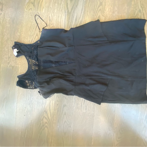 Peplum black mini dress - Picture 2 of 4